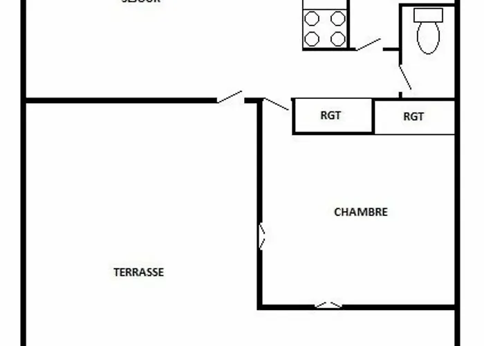 2 Pieces Climatisee Avec Terrasse, Face A La Mer, Parking Prive, Proche Commerces Et - Fr-1-81-343