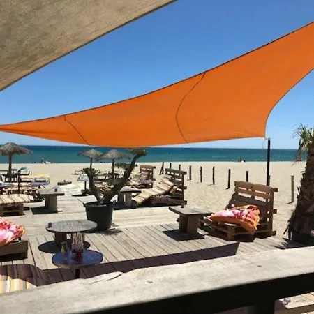Villa 2 Pieces Climatisee Avec Terrasse, Face A La Mer, Parking Prive, Proche Commerces Et - Fr-1-81-343 Leucate