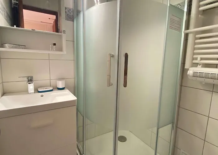 2 Pieces Climatisee Avec Terrasse, Face A La Mer, Parking Prive, Proche Commerces Et - Fr-1-81-343 * 루케이트